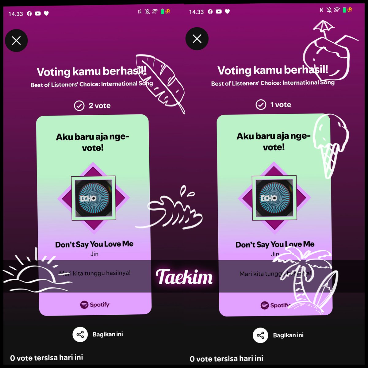 Taekim36721496's tweet image. 3.5.26

SPOTIFY VOTE — JIN 

#KimSeokjin #BTS #JIN