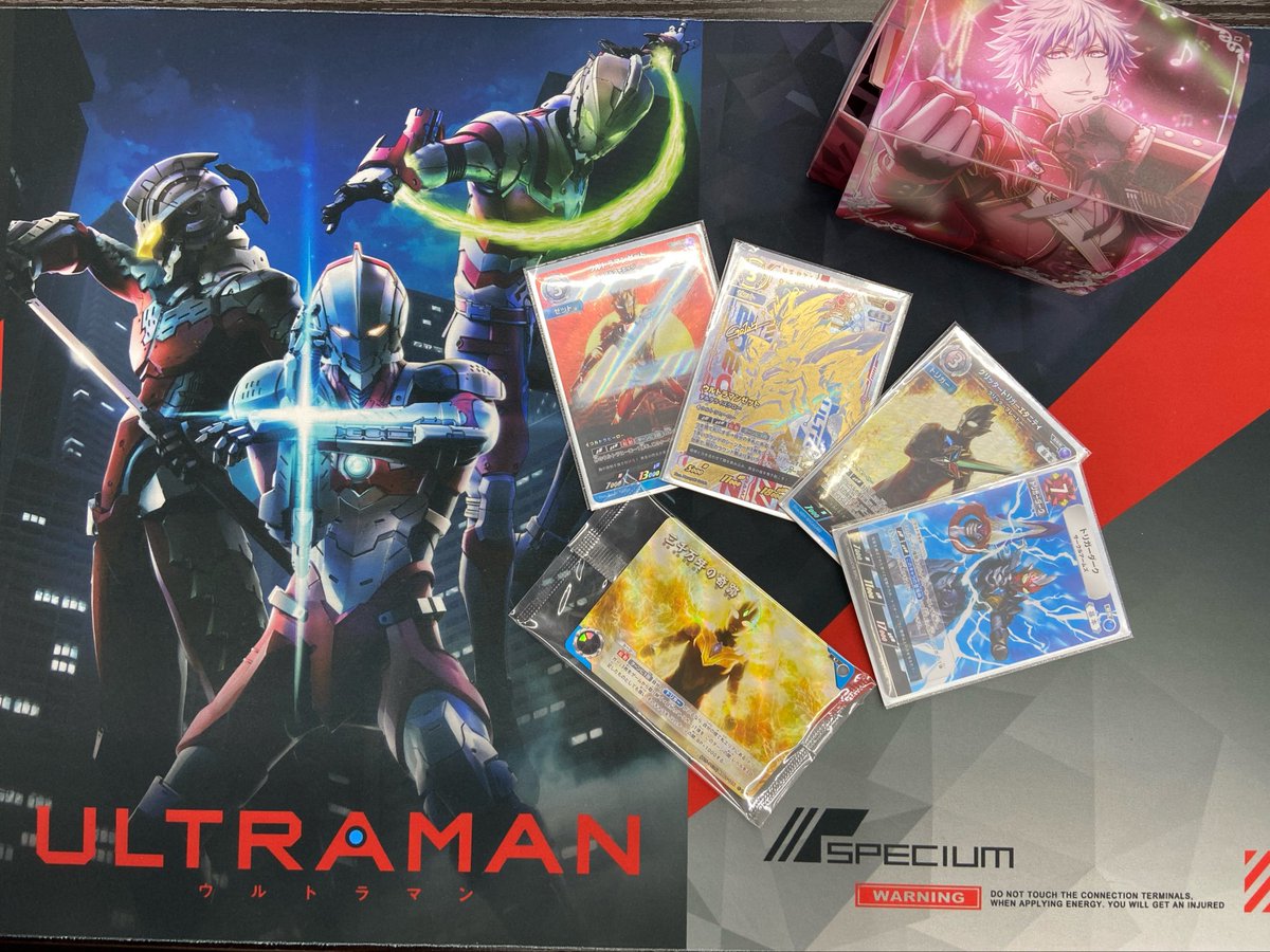 本日開催の #ウルトラマンカードゲーム #チャレンジマッチ の結果発表