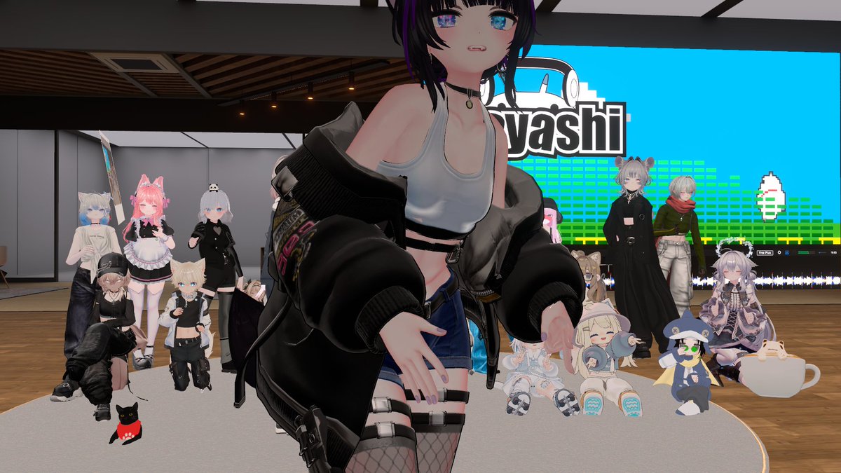 ハンブンだけ/VRC tweet media