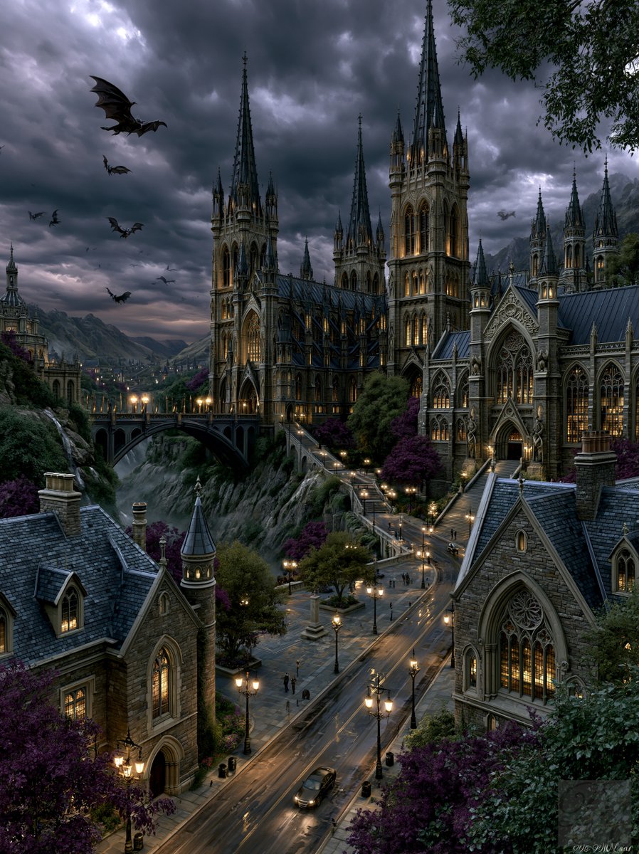 DutteArt's tweet image. 𝘤𝘢𝘵𝘩𝘦𝘥𝘳𝘢𝘭 𝘤𝘪𝘵𝘺 

#fantasy #synthography
