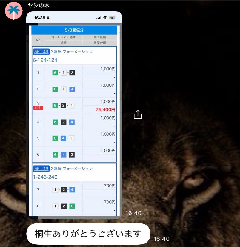 KING👑プロ競艇予想※無料予想はオプチャから tweet media