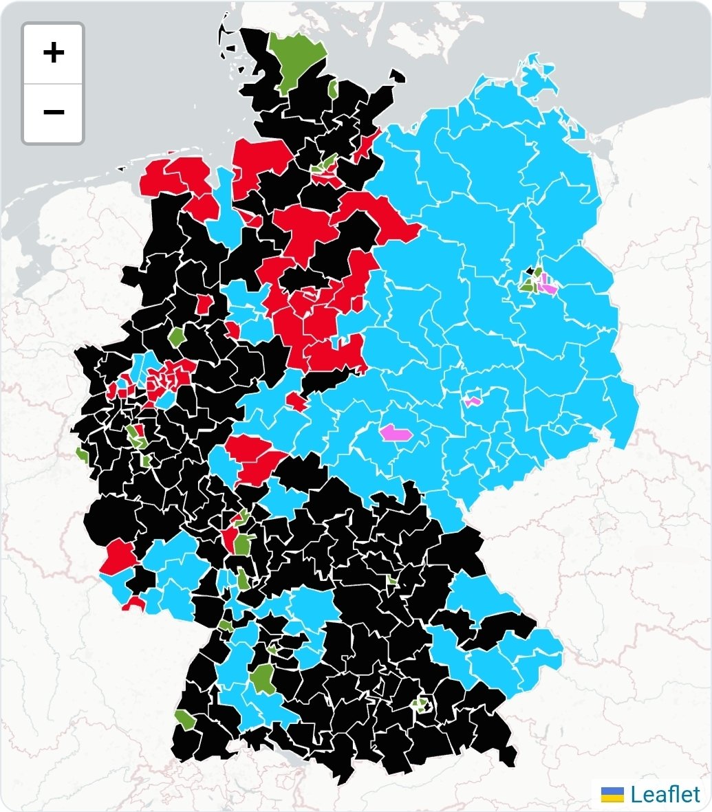 matzesmeinung's tweet image. Die Altparteien bekommen Panik, denn die politische Landschaft hat sich in den letzten 24 Monaten massiv verschoben.
Von 14% Punkte Vorsprung der Union zur AfD im Jahr 2024 auf jetzt 4% Punkte Rückstand.
18% Punkte sind ein Erdbeben in der Politik!