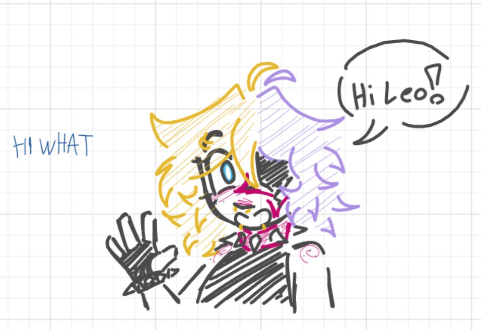 SayomiAmara's tweet image. Did some doodles on my friends whiteboard today :3 (1/3)

#oc #digitalart #doodle