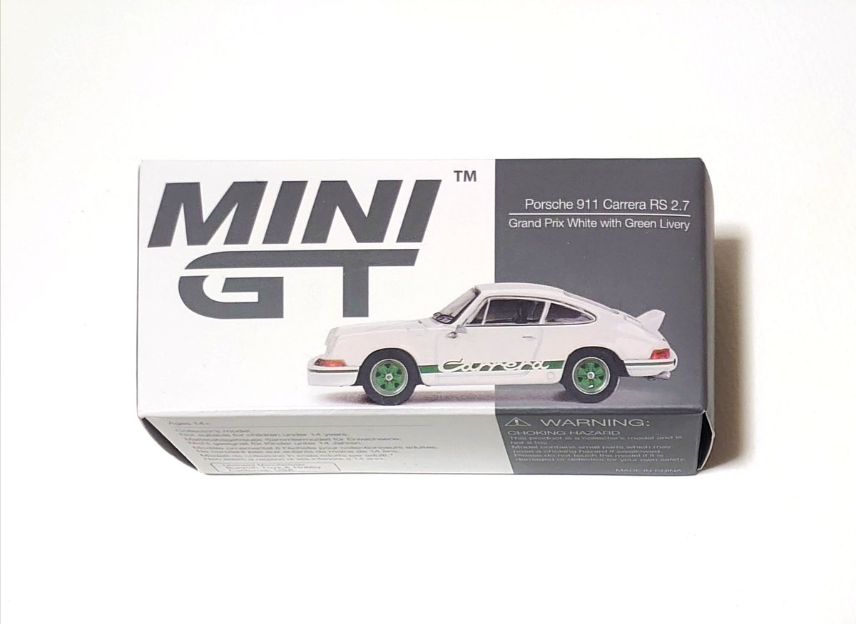 YogoretaAu's tweet image. 最近の衝動買い その１
ナナサンのカレラ
#ポルシェ911 #MINIGT