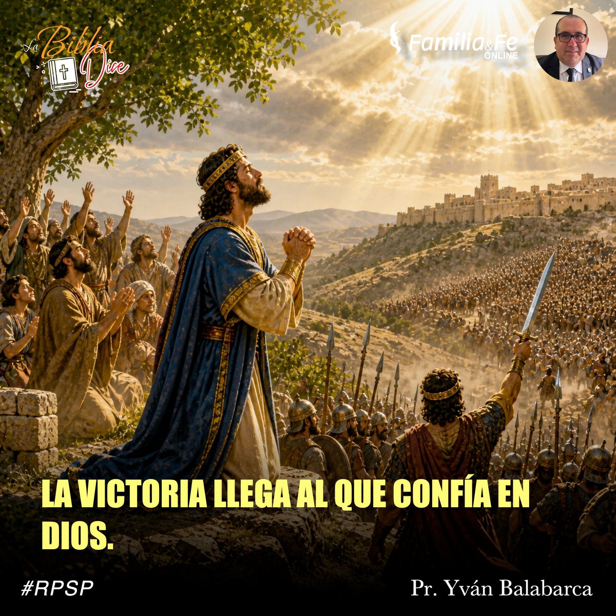 yvanmbalabarca's tweet image. #rpsp #2Crónicas14 I📖
✅Si buscas a Dios, Él te da descanso y firmeza para avanzar.
✅En la batalla, no dependas solo de ti; clama al Señor.
✅La victoria llega al que confía en Él. ¡Retuitea y da Like!