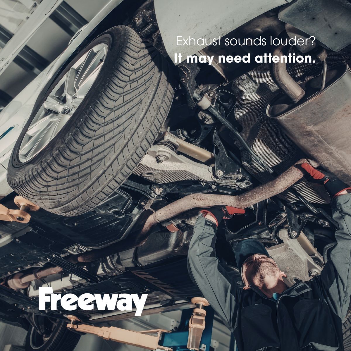 Freewaytwells's tweet image. Exhaust sounding louder than normal?
Changes in noise can be a sign something isn’t quite right.

Getting it checked early can help avoid bigger repairs. 🔧
#FreewayFastfit #ExhaustRepair #TunbridgeWells