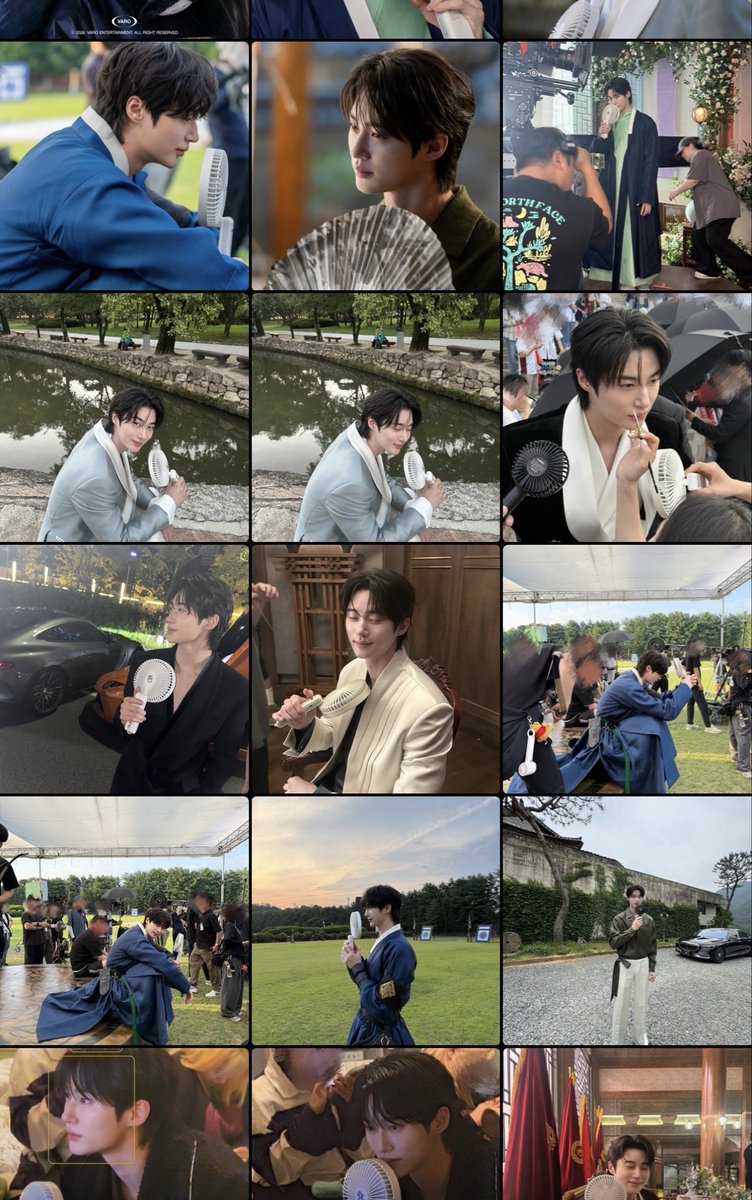 iyonaka's tweet photo. แล้วที่ผ่านมาคือไม่เคยได้เห็น ด้านหน้าของพัดลม 🤭 🩵💛 https://t.co/K9CyQCm0Lv