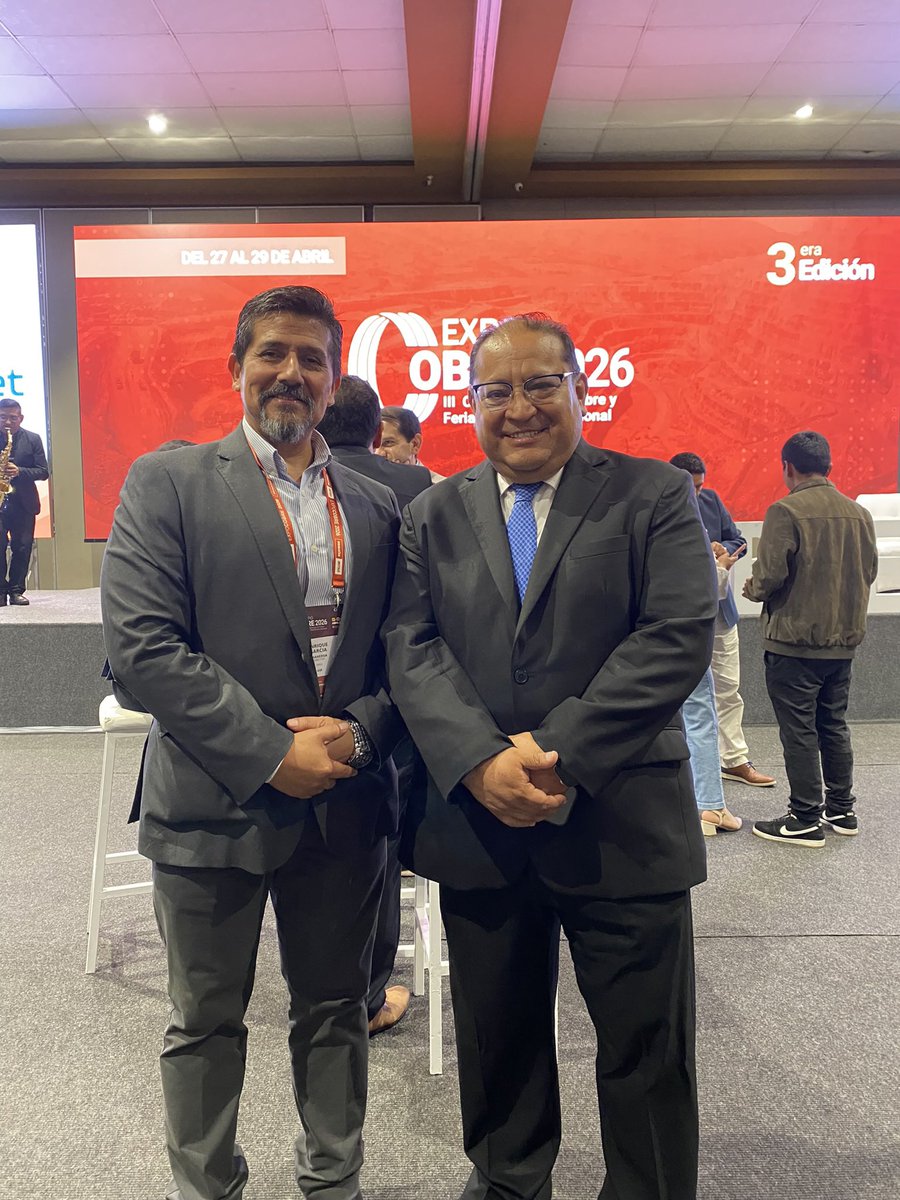 Enrique_JEGA's tweet image. #EXPOCOBRE 2026: líderes, industria y oportunidades conectando visión y futuro para una minería más competitiva. ⛏️🚀 #EGArbulu #Intermet