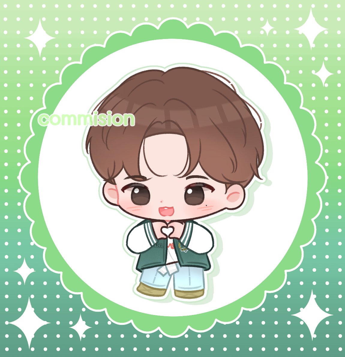 moons_cms's tweet photo. 커미션 신청 감사합니다 💚 https://t.co/YuyTb3dEkm