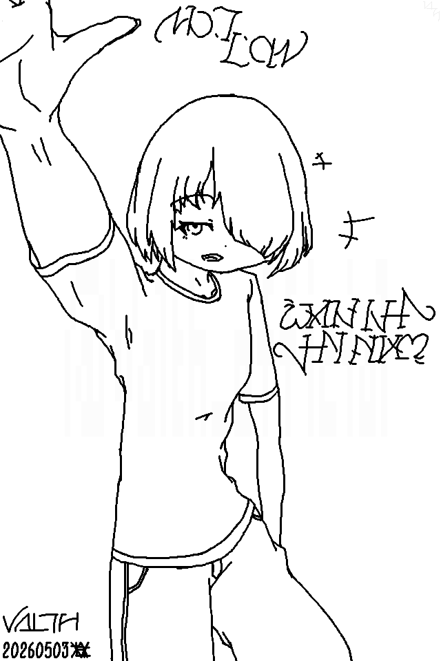 Valth_Official's tweet photo. 「Wanna high-five?」

#lavs_note https://t.co/V0LtHfNC5h