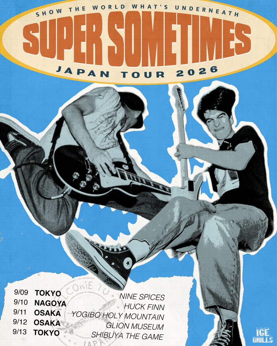 punkloid's tweet photo. 来日迫るSuper Sometimes、新曲「Learned My Lesson」のミュージックビデオを公開!
https://t.co/Fmnggfb5ME
デビューアルバム『Show The World What’s Underneath』まであと少し!ジャパンツアーの情報も見逃さないようにしよう。
#SuperSometimes https://t.co/z1mAIZNFGk