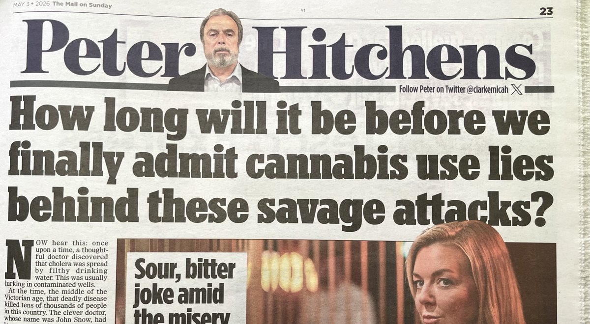 Peter Hitchens tweet media