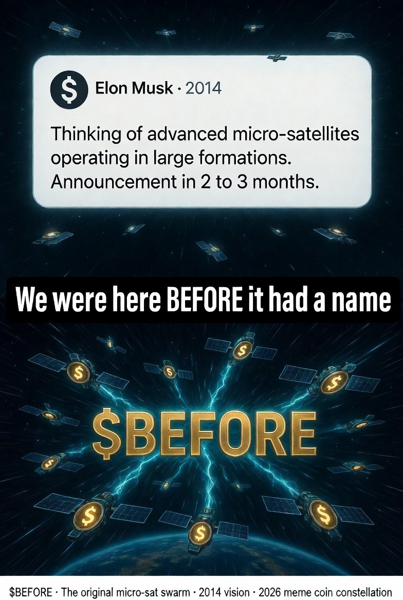 $BEFORE 🛰️ before it had a name tweet media