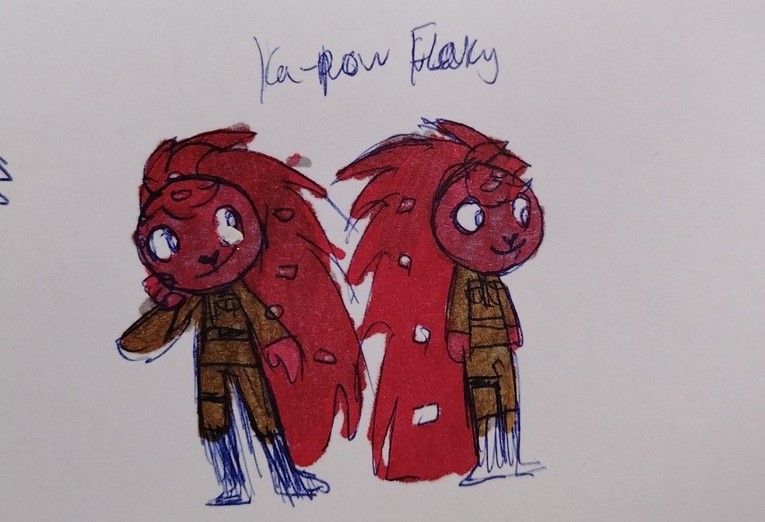 AmurMadam64260's tweet photo. Ka-pow Flaky #happytreefriends #flaky #flippyhtf #htffandom #flippyxflaky #soldierAU #kapow https://t.co/ED8zYrOiWW