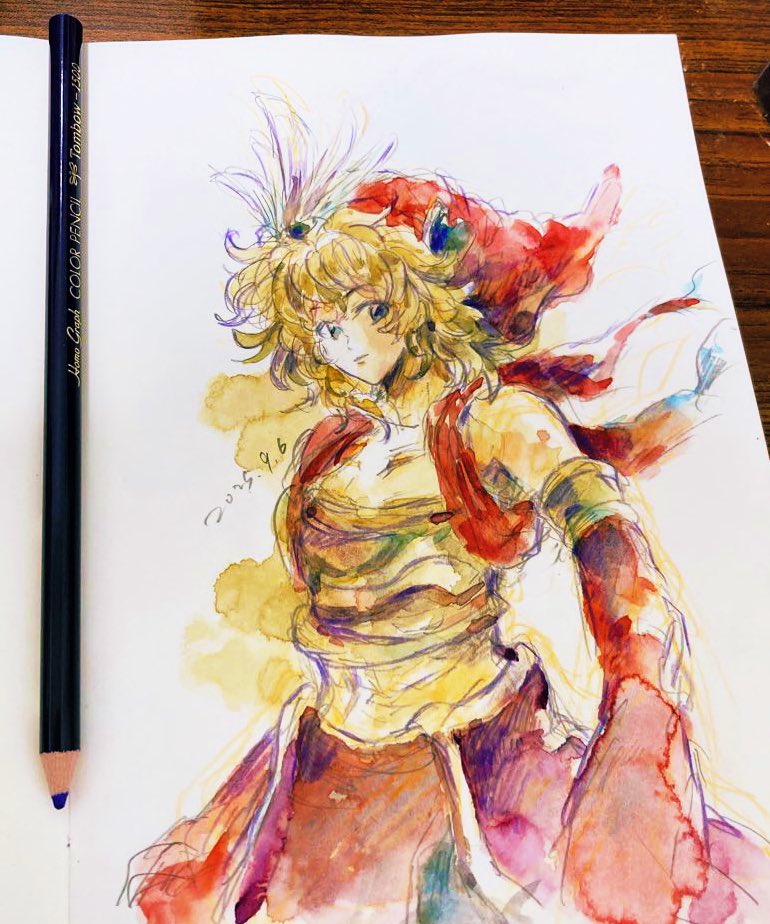 meiple_Orange's tweet photo. 過去絵ですが、賑やかしで参加します〜聖剣大好き🌱🌱🌱
 #マナの新緑祭 https://t.co/6Ed1ok5cNJ