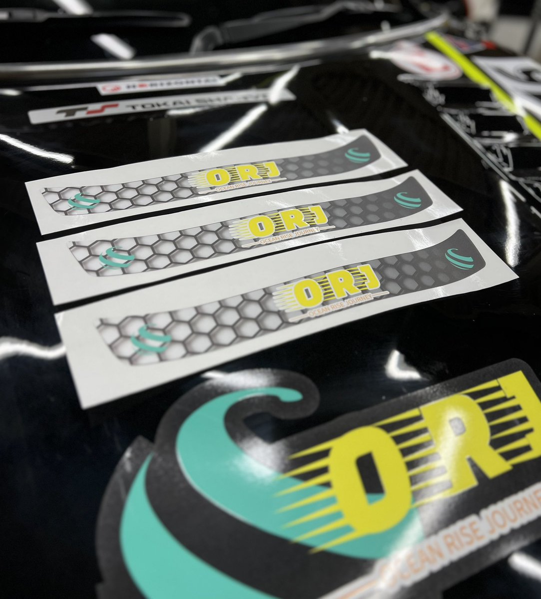 ORJKuni16's tweet photo. ORJ Helmet Visor Sticker✨ https://t.co/Yijm7UpSt4