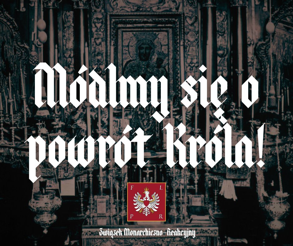 Związek Monarchiczno-Reakcyjny tweet media