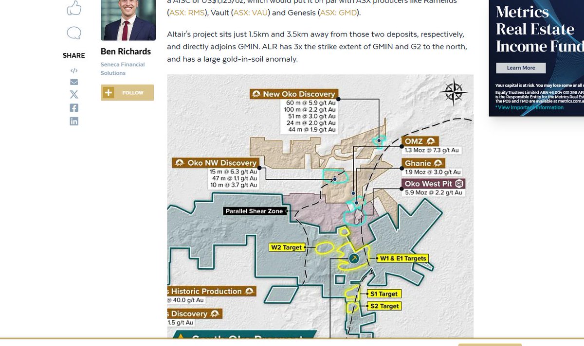MrShare_expert's tweet image. $ALR  #Livewire

Livewire article by Ben Richards   

Headline: Amidst the macro turmoil, there are several pockets of opportunities for ASX investors. Are you paying attention?

"While we await results, West Africa's largest gold miner, Endeavour Mining (TSX: EDV), capped at