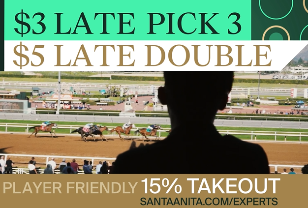 ScatoniSureShot's tweet image. Yesterday's historic racing moment is a tough act to follow, but horseplayers gonna play! The #MATRIX is back @santaanitapark for the $3 All Turf P3 (R3/R7/R9) &amp;amp; a challenging $3 Late P3, so let's #GetOutGetUpGetPaid. 

LINK: bit.ly/4gI7h3l