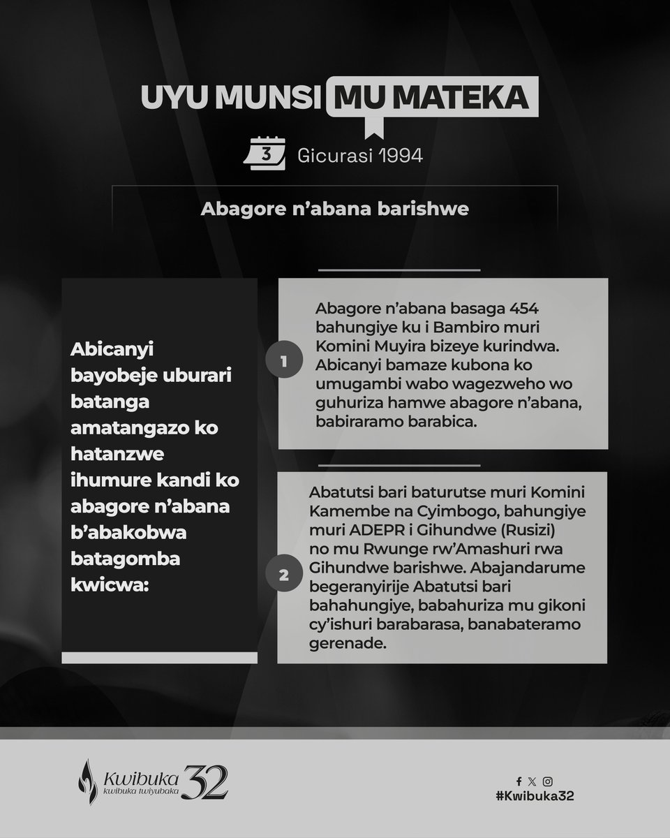 Kwibuka Rwanda tweet media