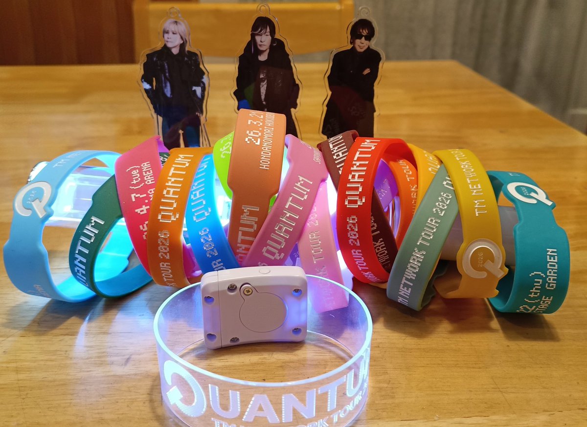 QUANTUMほんとに終わったんだ🥲　創作を続けましょうのメッセージから2日間追加公演でエンディングに新しい曲　創作は止まらない　お互い未来の事は話さないけど　次はツアーなのかアルバムなのか分からないけど　光があるのは分かる　いつかまたその光に集えますように✨✨
#QUANTUM
#TMNETWORK