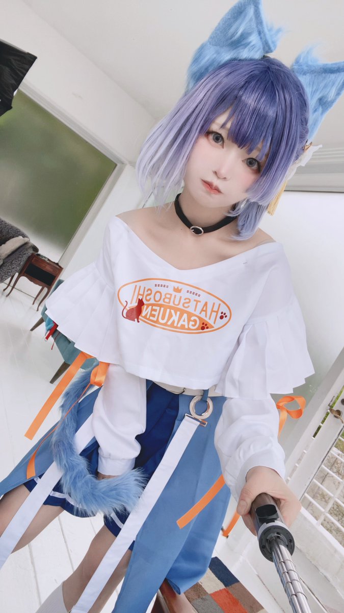 猫ちゃんーー！🐱 ※cosplay 学園アイドルマスター 秦谷美鈴