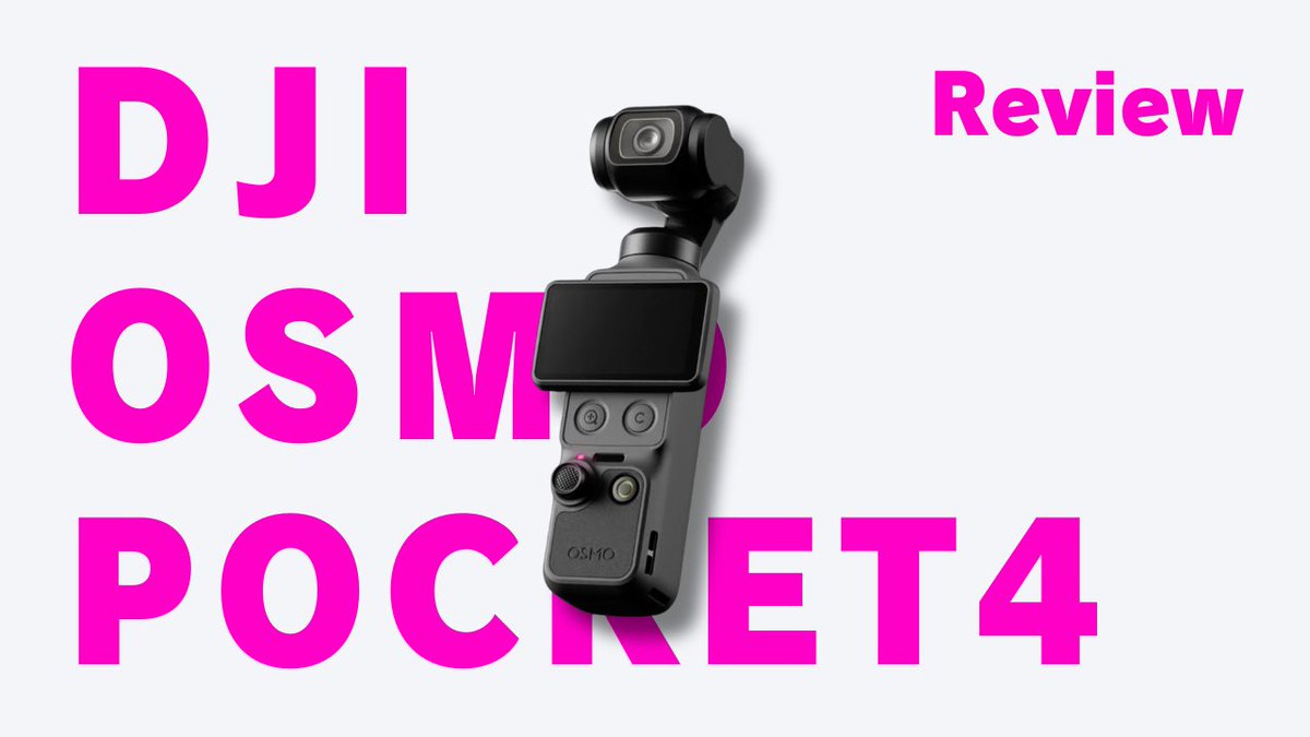 techtreckMK's tweet image. ＼ブログ更新／
DJI Osmo Pocket 4 実機レビュー &amp;amp; Ulanzi 神アクセサリー3選

記事はこちら↓
techtreck2025.com/dji-osmo-pocke…

#dji #djiosmopocket #osmopocet