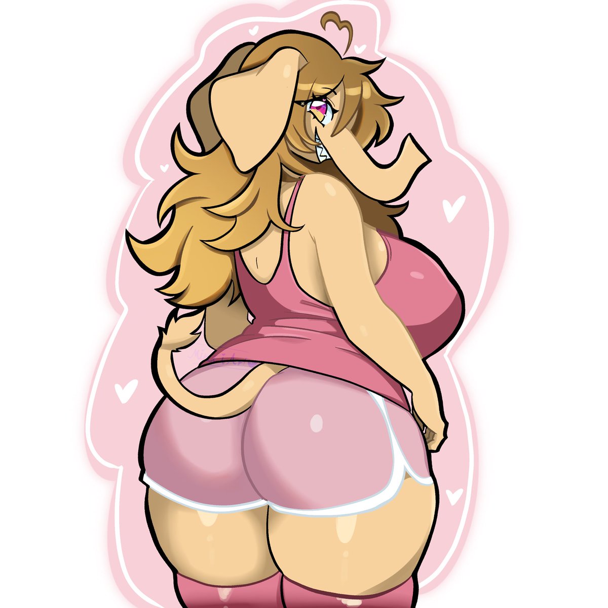 MincciArt's tweet image. Commission for @loneXwolf52 !! 

For my first time drawing an elephant, she doesn’t look too bad!! We love a thicc gal ;3

#furry #fursona #nsfw #furryart #thick #thicc #procreate #fyp #smallartist #moots