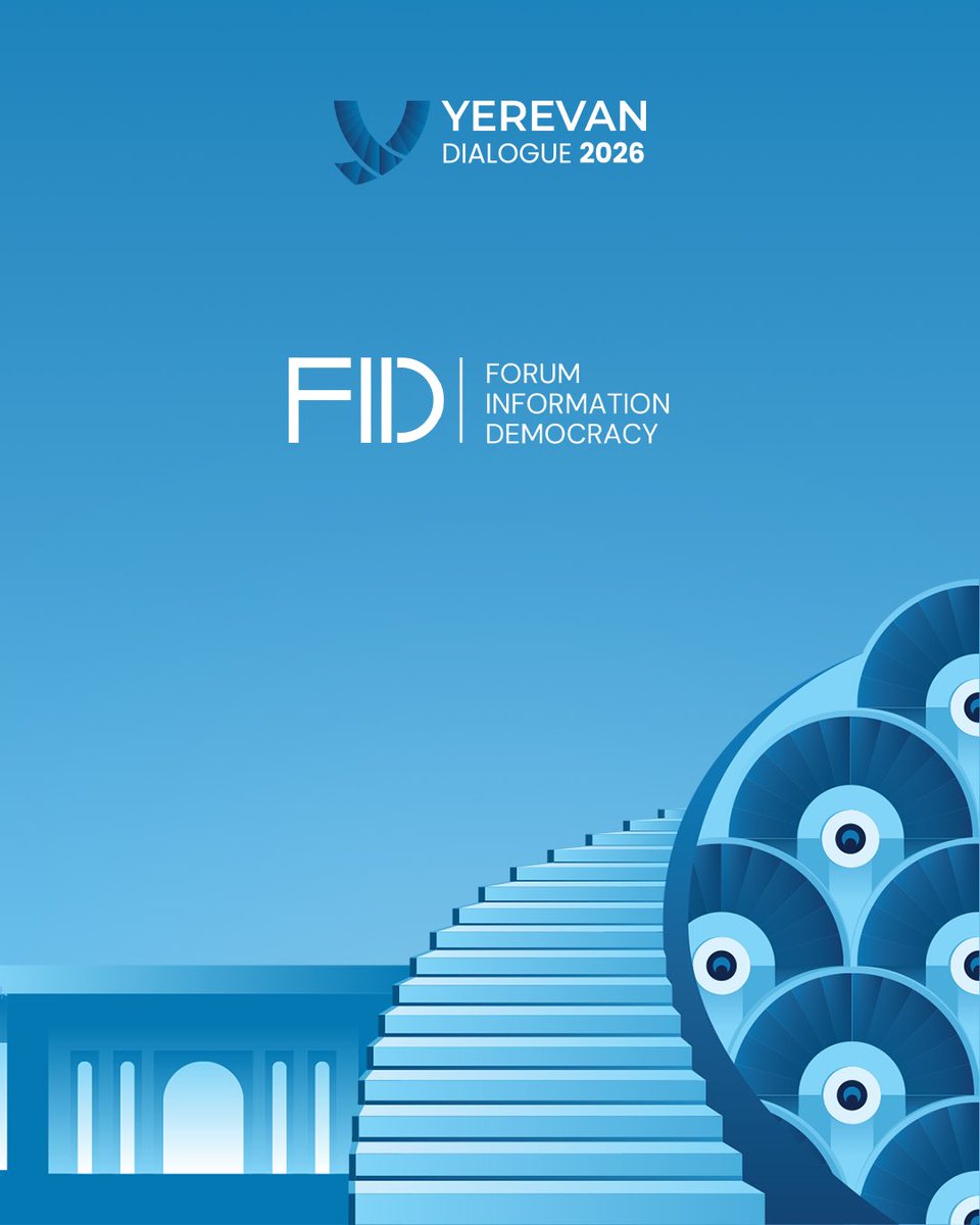YerevanDialogue's tweet photo. @YerevanDialogue 🤝 @Forum_InfoD https://t.co/XPwIruQp4Z