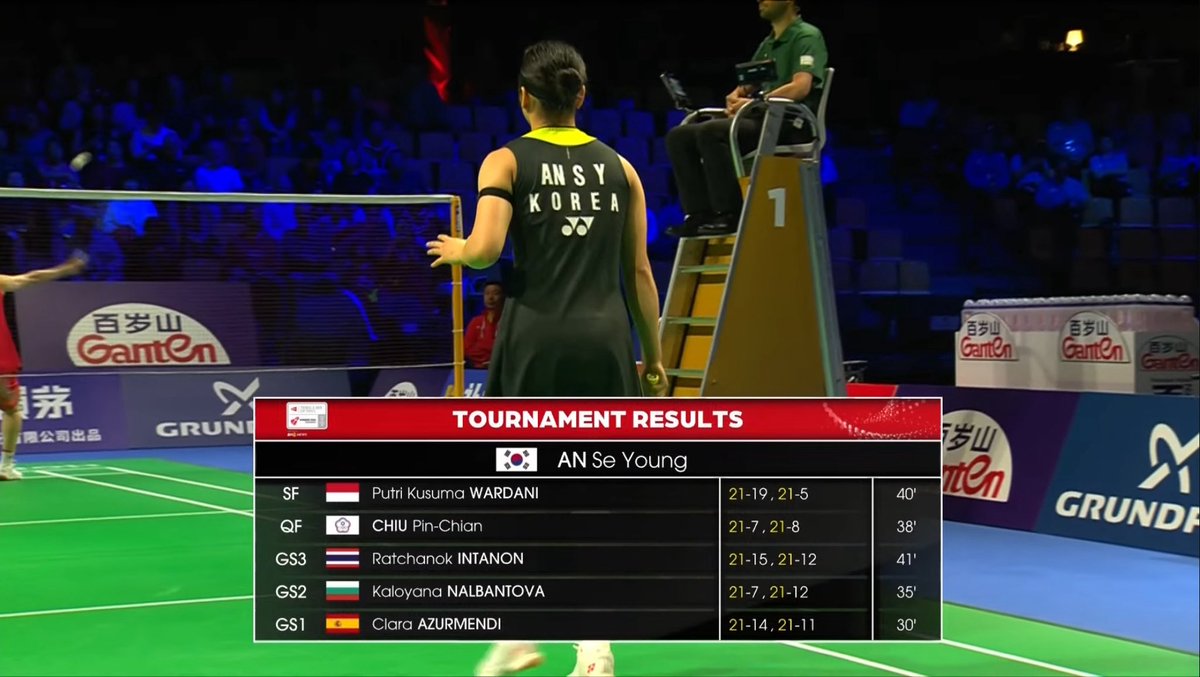 seGOAT ini dimainin dari day 1 uber cup 😭