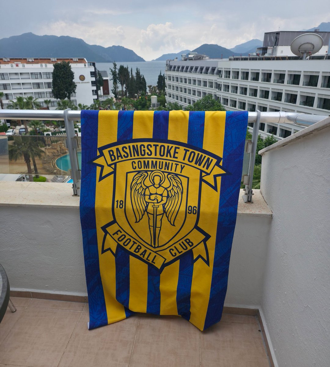 bridgerj's tweet photo. @Basingstoke_FC I'm getting good use of mine. So far he's traveled to Dublin, Florida, and this week he's in Turkey https://t.co/eguDfZHzIn