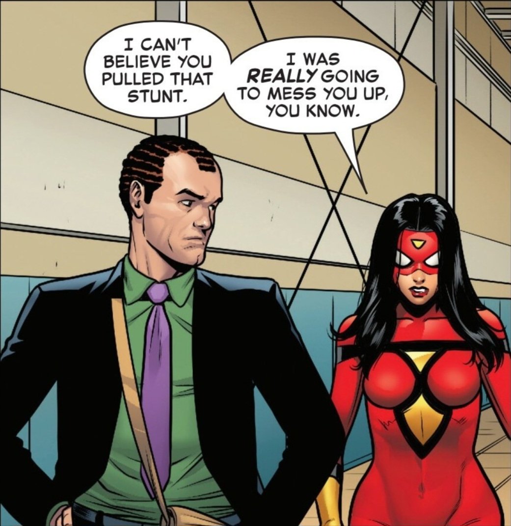 jessica drew (spider-woman) panels tweet media