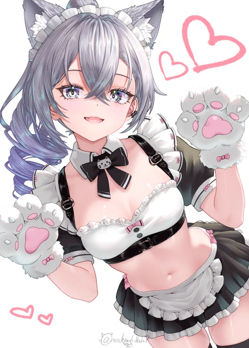 わたしゃ銀狼がすきだよ #GW入るから直近で描いたイラスト載っけるとFFさんがRTしてくれてフォロワー増えるらしい