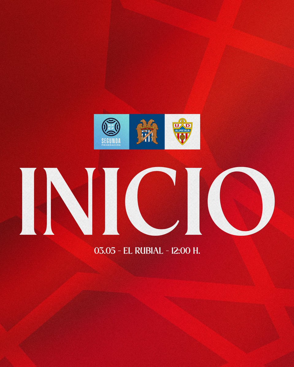 AcademiaUDA's tweet photo. 🔛 ¡Comienza el partido!

#VamosAlmería ❤️🤍 https://t.co/5cO09FIuiu