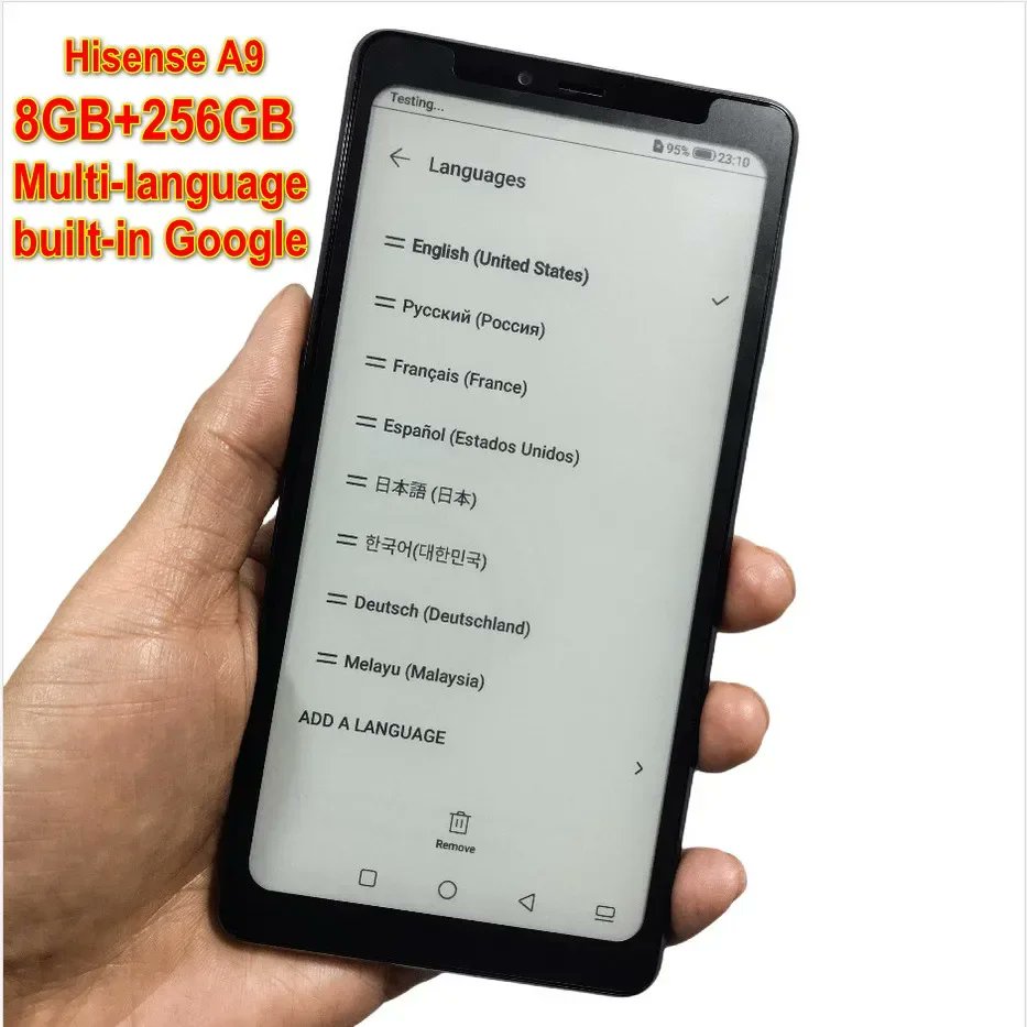 aliexpressbdeal's tweet image. 133 / 
BIG Promotion #11.11 #blackfriday #cybermonday !!!
Multi-language Google play Hisense A9 Ink Screen Phone hifi cold warm backlight electronic book readers 6.1Inch EInk Display

Purchase link: s.click.aliexpress.com/e/_c4s0m4S3

Make your order quickly or add t