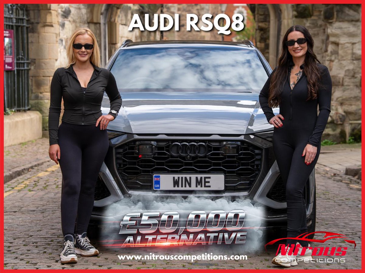 NITROUSCOMPS's tweet image. ⛔️ It’s your draw day warning ⛔️going tonight &amp;amp; you don’t want to miss it ! ! !

There is a massive £50,000 💸 alt attached to tonight’s 2022 Audi RSQ8 competition

Question is …? What are you taking 🔻
nitrouscompetitions.com/competitions/r…

#audi #lastday #cmpetition