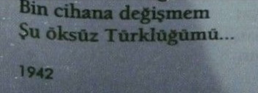 ilknrocall's tweet photo. bin cihana değişmem.. https://t.co/QNQYcl1xpz