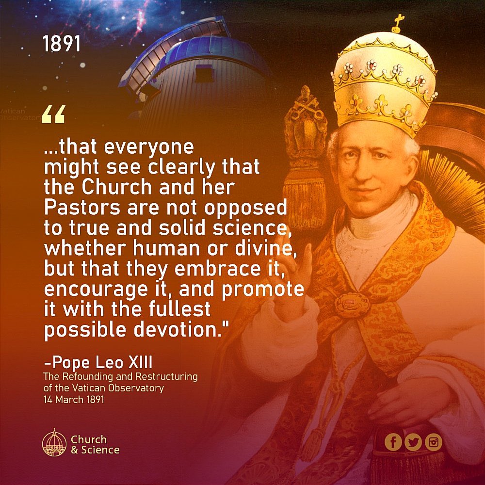 Church and Science tweet media