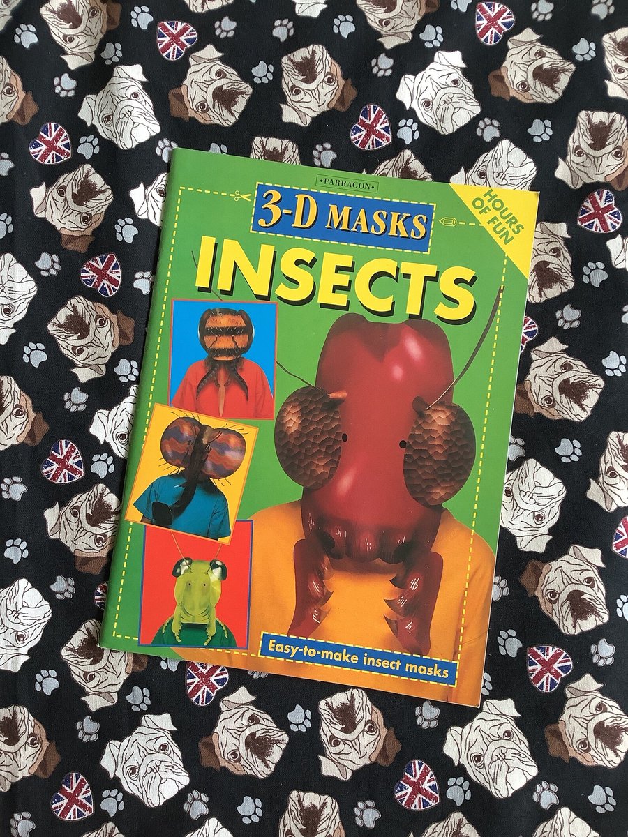 WatsonsVintage's tweet image. This is such fun! RARE Vintage 1995 '3-D Masks - Insects' Book in Paperback - Four Easy-to-make Insect Masks - Educational Book - Fancy Dress Masks - Fun Gift etsy.me/4tdgTYD via @Etsy #VintageBooks #MaskMaking #Insects #HomeSchooling #FancyDress #UnusualGift