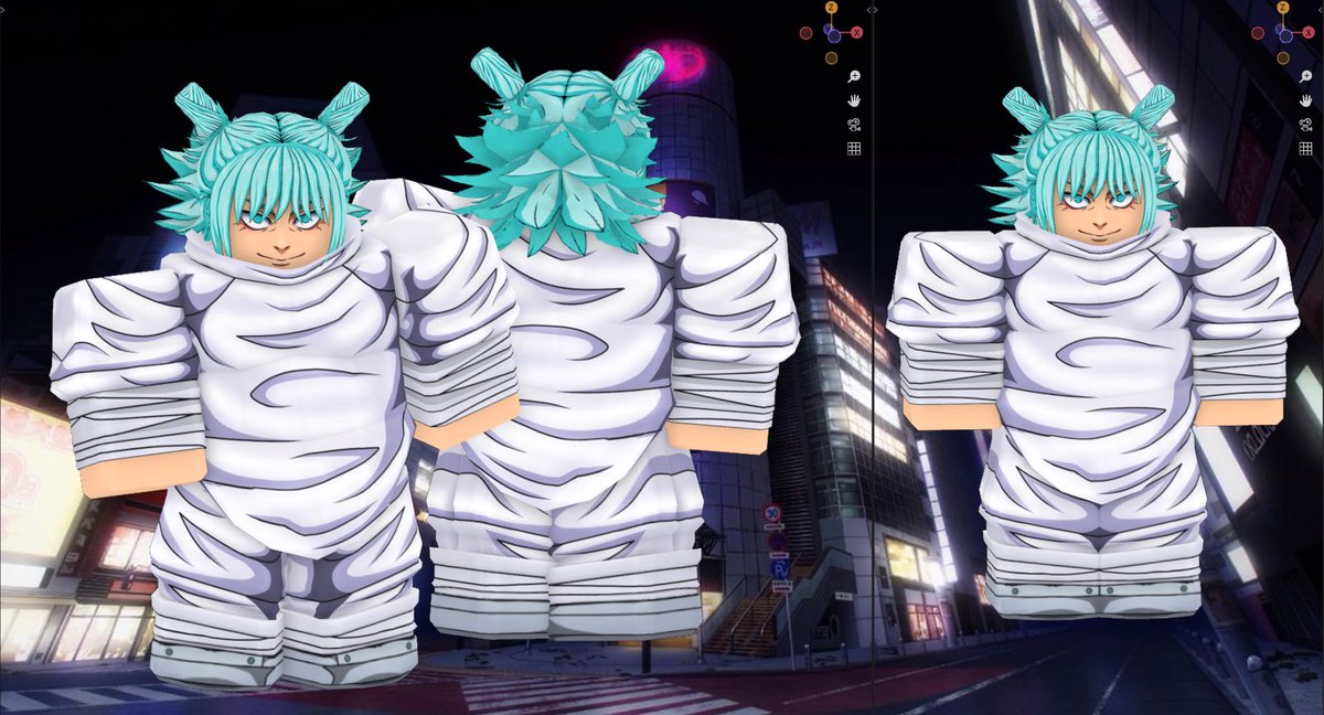 dexxi_dev's tweet photo. Hajime Kashimo 
-Head by @FijisIce 

#Roblox #RobloxDev #robloxugc #3d 
#3DModel https://t.co/ypyo4l26M9