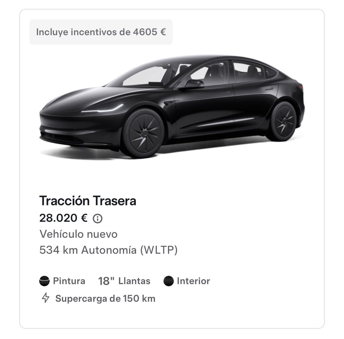 Tesla News España tweet media