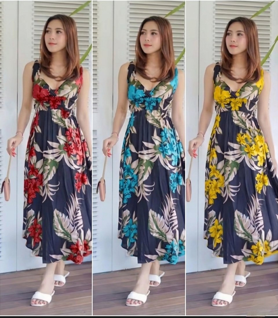 canang_dc's tweet photo. Lagi bingung cari outfit buat ke pantai minggu depan? 🤔

dress Motif bunganya manis, simpel tapi elegan. 

Pas dipake langsung berasa jadi 'main character'. 💃✨

Intip di link:
👉 https://t.co/JjMFAha9rL
​
#DressPantai #OutfitLiburan #BajuPantai #Gaya #DressTali https://t.co/LpqON3A1oZ