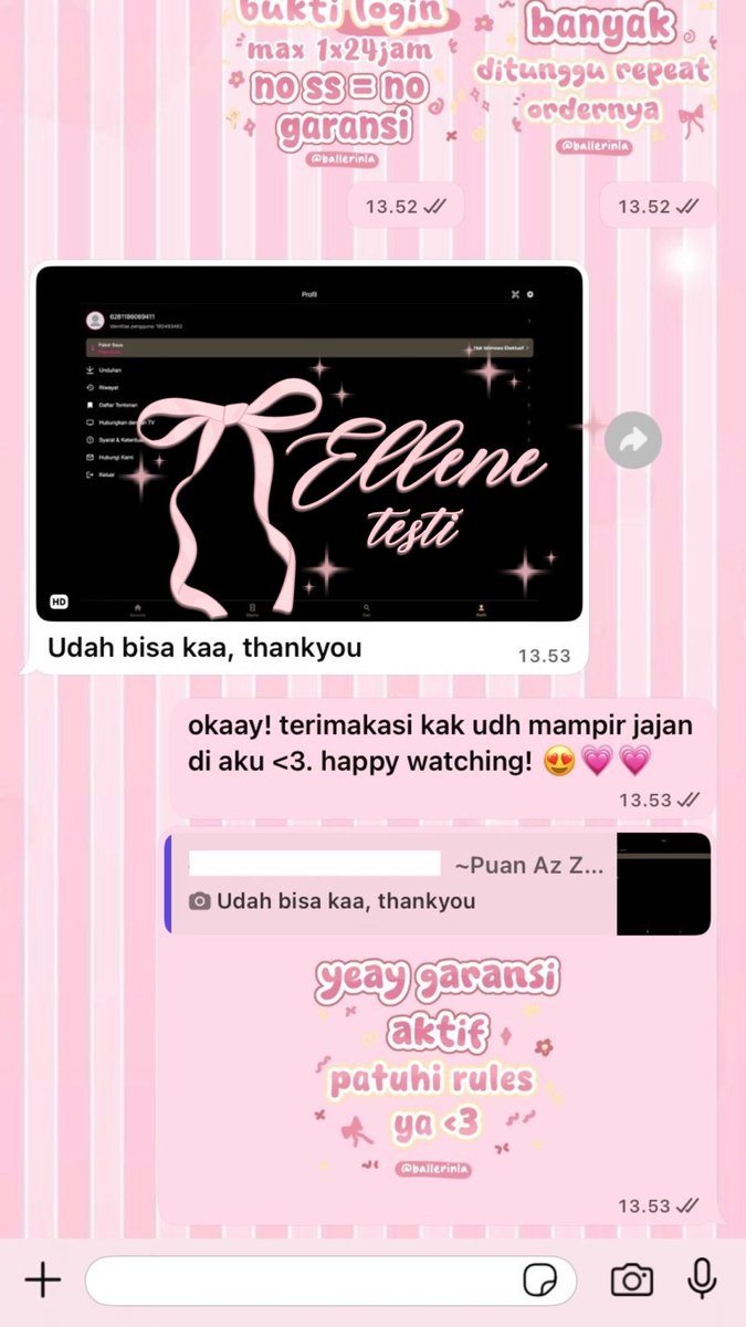 𐔌 VIU ANLIM 7D ⋮ 8.000 .ᐟ 🎀 ֹ ₊ ꒱

 ៶៲៸ check more testi on t.me/lovellene ݁ 🐰💗 ⊹