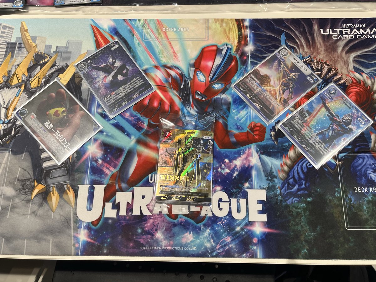 大会情報】 本日のウルトラマンカードゲーム ギャラクシーカップは終了