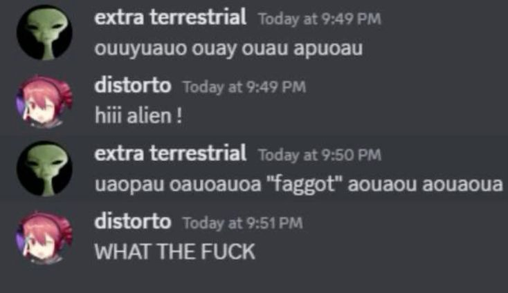 Discord Messages With Threatening Auras tweet media