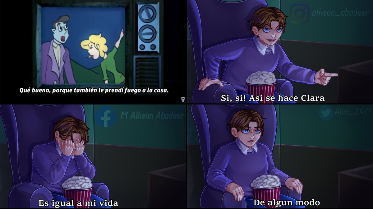 Allis_SRM's tweet photo. La cantidad de tiempo que me llevo esta imagen no es normal.
Todo porque Mike se identifica con Clara.
#FNAF #MichaelAfton #FNAFMeme https://t.co/06erD41QtS