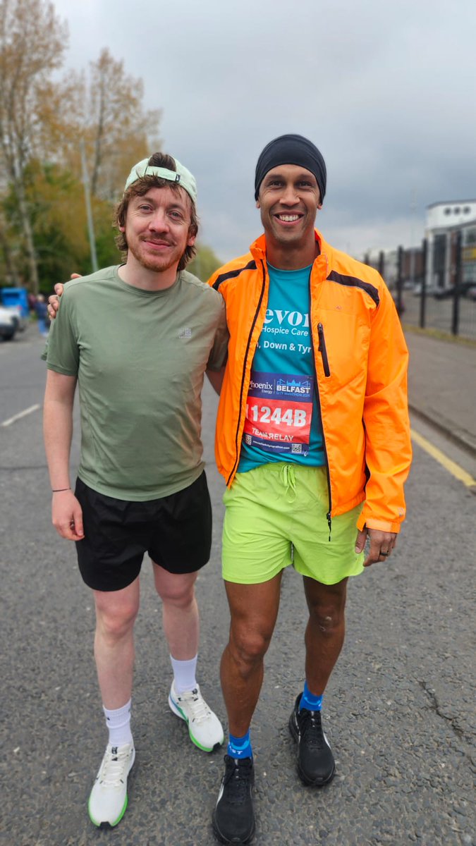 bbcradioulster's tweet photo. You'll never find a runner without strong support - well done to everyone out there today for the @marathonbcm whether you are on the roads or on the sidelines.

Live Coverage here: https://t.co/rrf4qKixNo https://t.co/jJwtnELFwd
