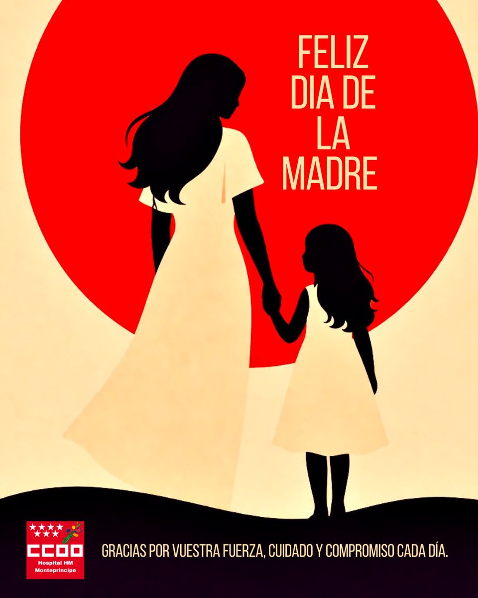 CCOOHMMonte's tweet photo. Reconocemos especialmente el esfuerzo, la dedicación y el compromiso de quienes compaginan su labor profesional con el cuidado y el amor hacia sus familias. Gracias por vuestra entrega diaria dentro y fuera del hospital. ¡Feliz Día de la Madre! https://t.co/xbKANUo1kN