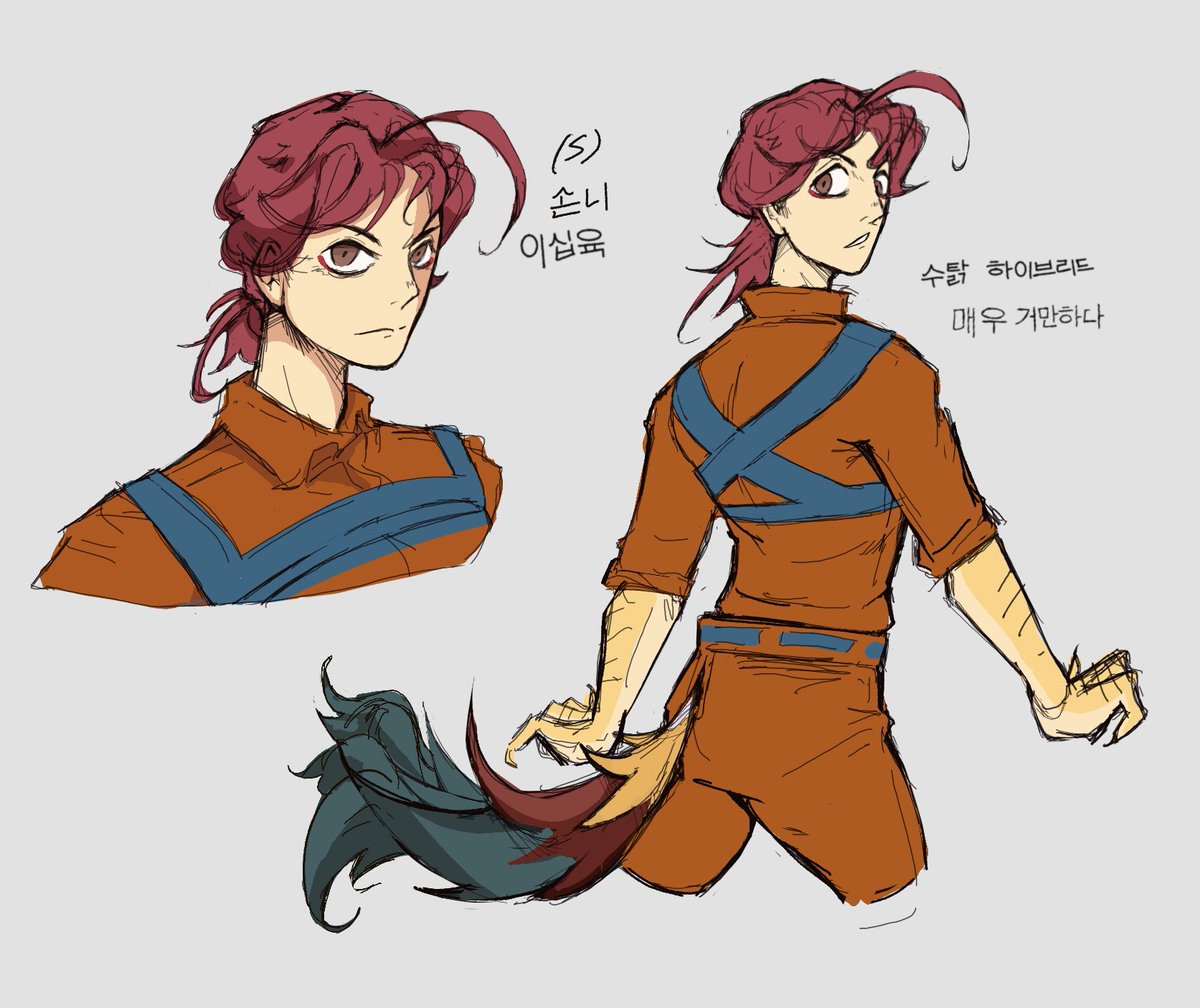 Simply_Milk's tweet photo. Mr. A’s Farm Oc
+ Bonus drawing of him with Little A 🐔
@NACHIOBOY 
#MrAsFarm #manhwa #oc https://t.co/Pn9r0wMly9