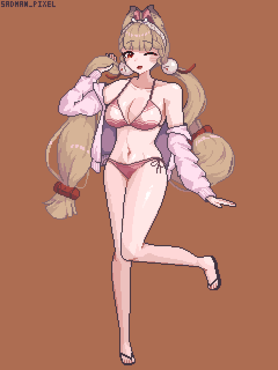 sadman_pixel's tweet image. 앨리스 타임필드
Alice Thymefield
アリス・タイムフィールド
#pixelart #ドット絵 #zzzero